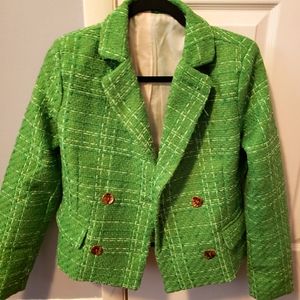 Zara Alike double breasted textured SET